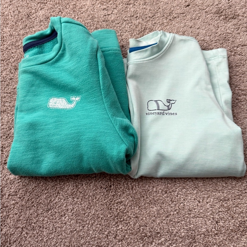 Boys size 5 vineyard vines shirts